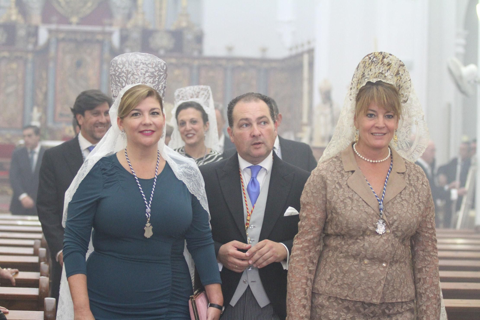 Procesión solemne de la Virgen de la Cinta.