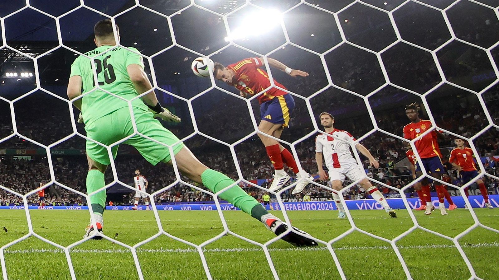 Las mejores fotos de la goleada de España a Georgia