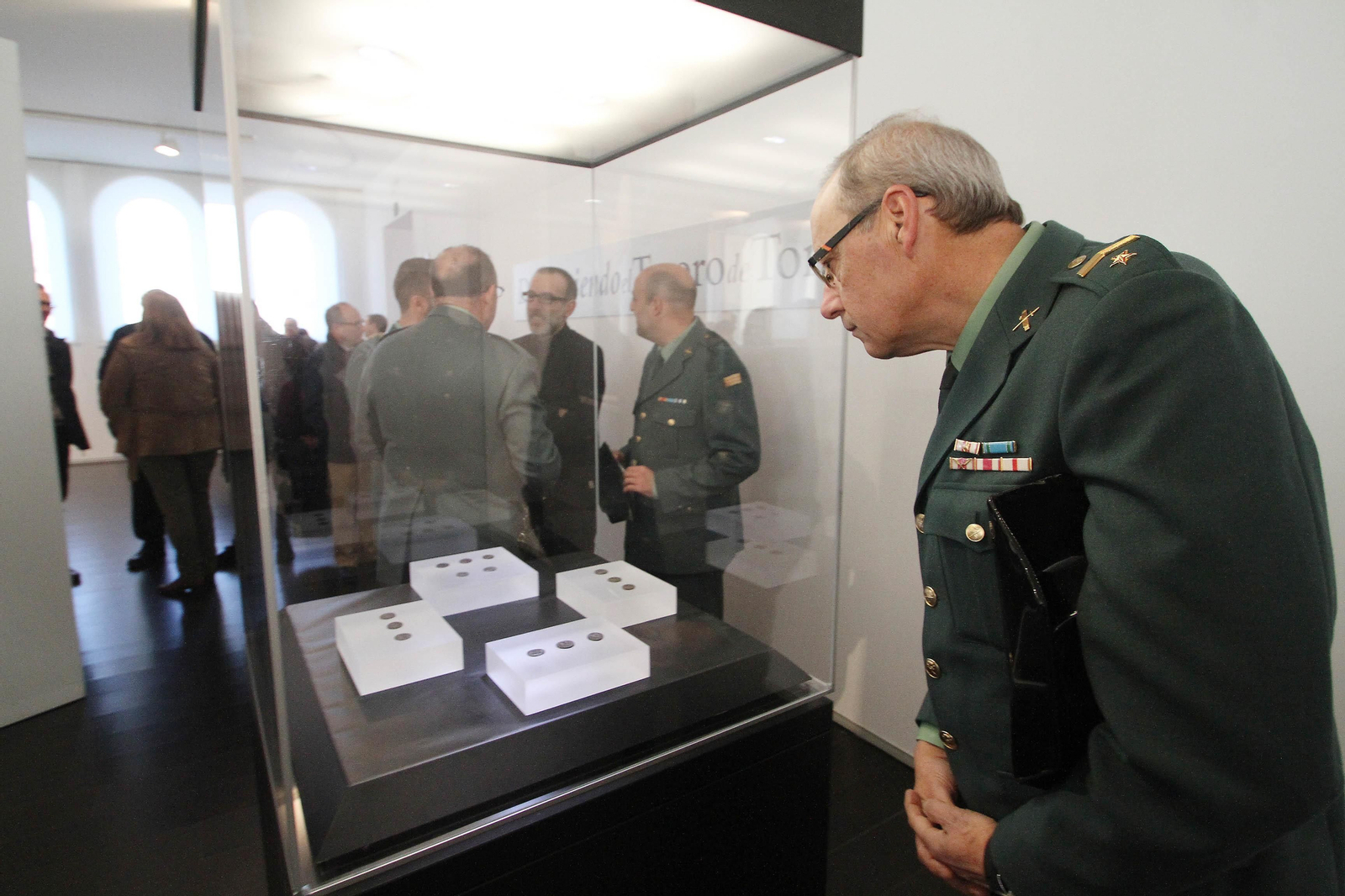 La exposición de tesoro romano de Tomares