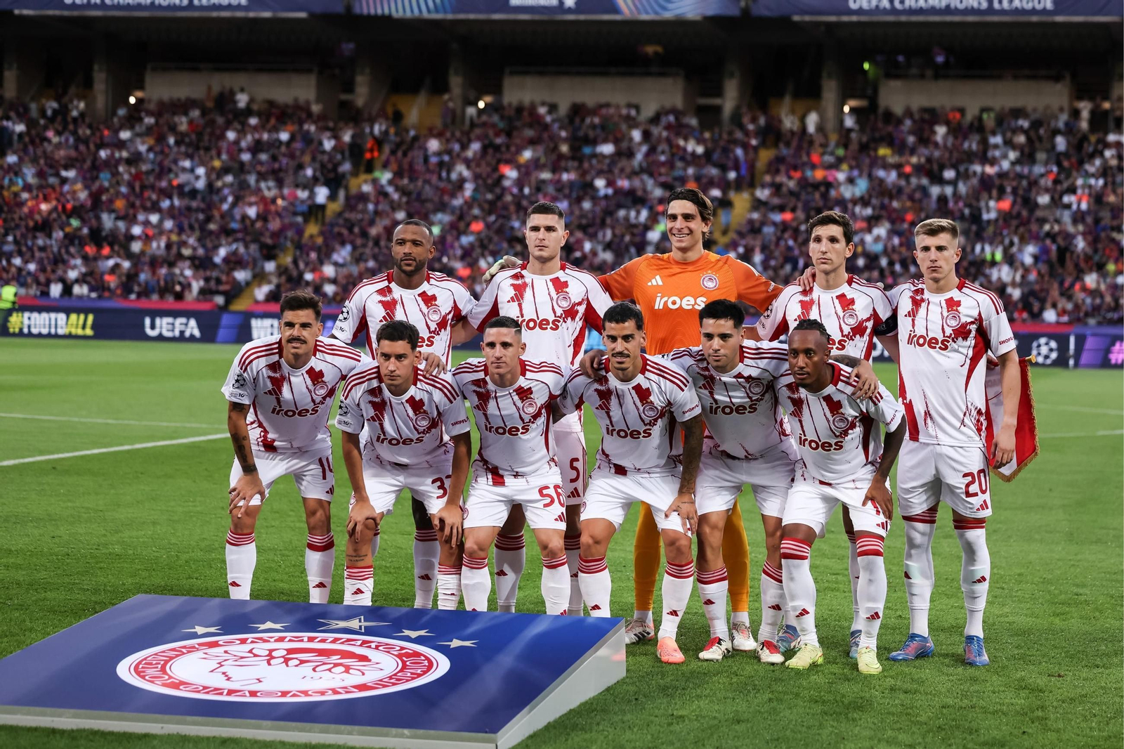 Las fotos del Barcelona-Olympiacos