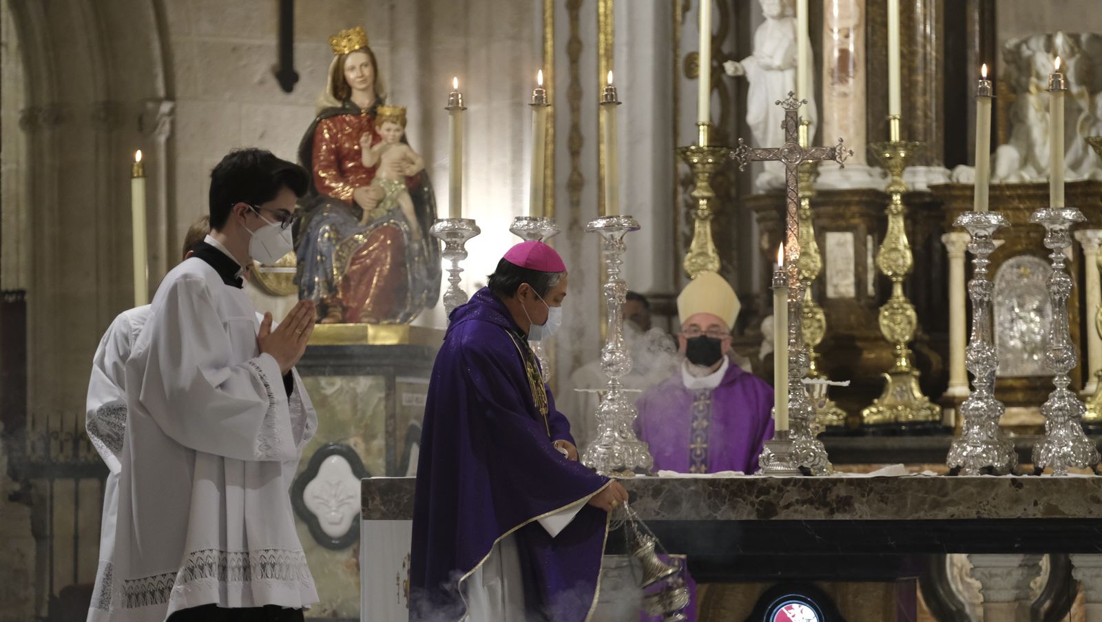 Fotogalería segundo día de triduo a San José. Catedral de Almería.