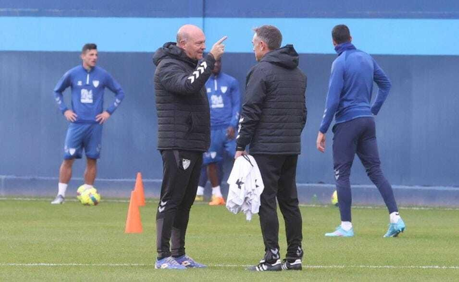 Las fotos del entrenamiento con Pepe Mel al frente