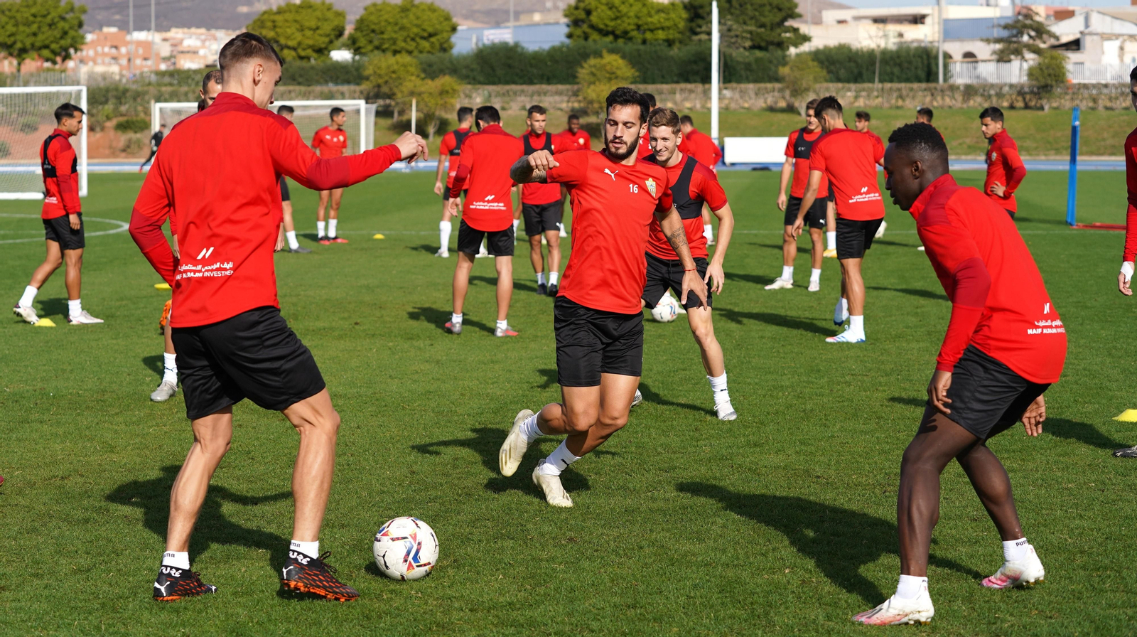 Fotogalería del entrenamiento del Almería, sábado 31