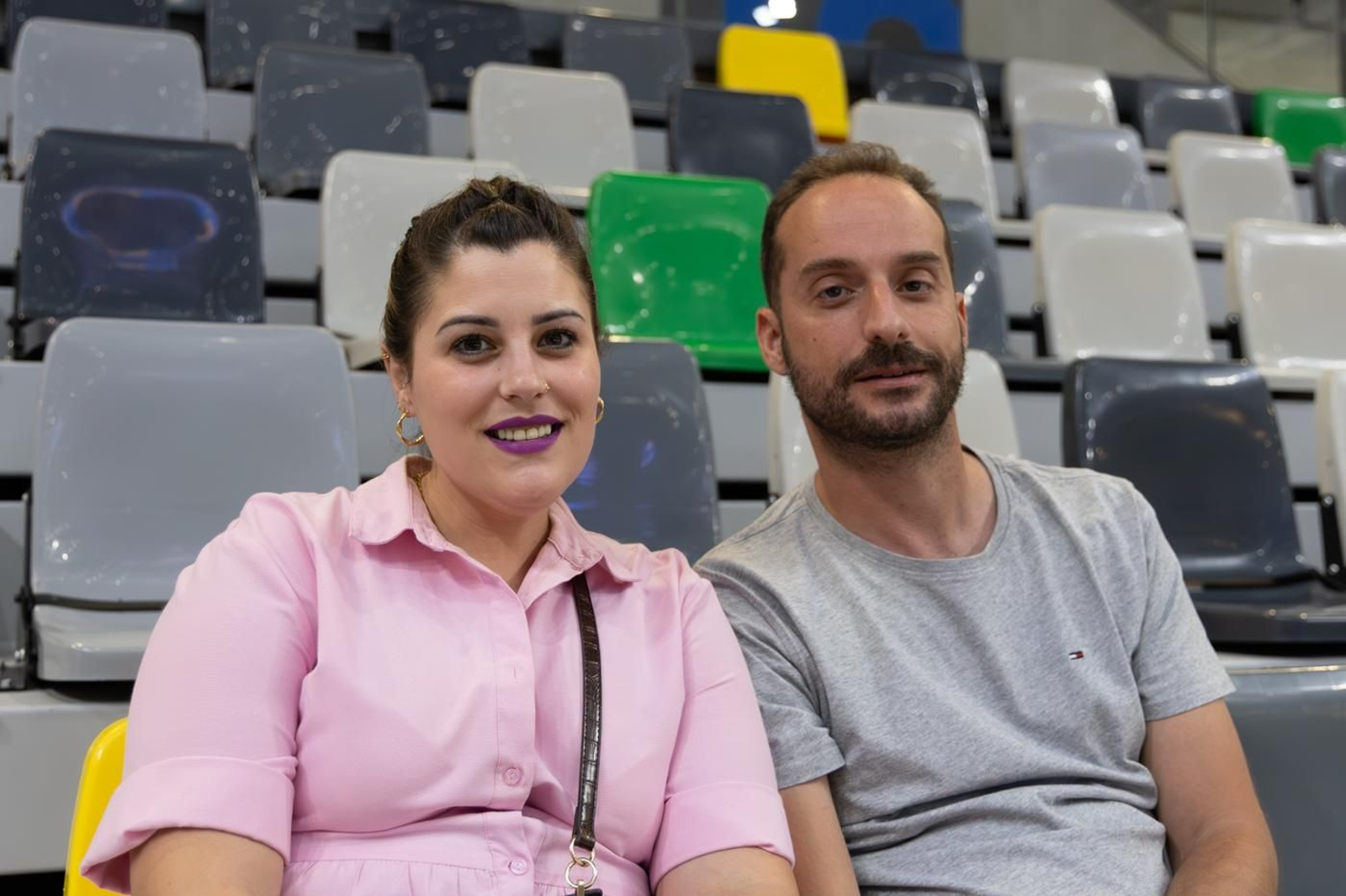 Las gradas del Olivo Arena en las semis de la Copa del Rey de balonmano, en imágenes