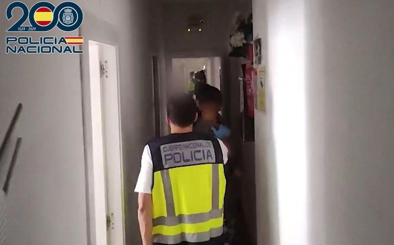 Una imagen de la detención.