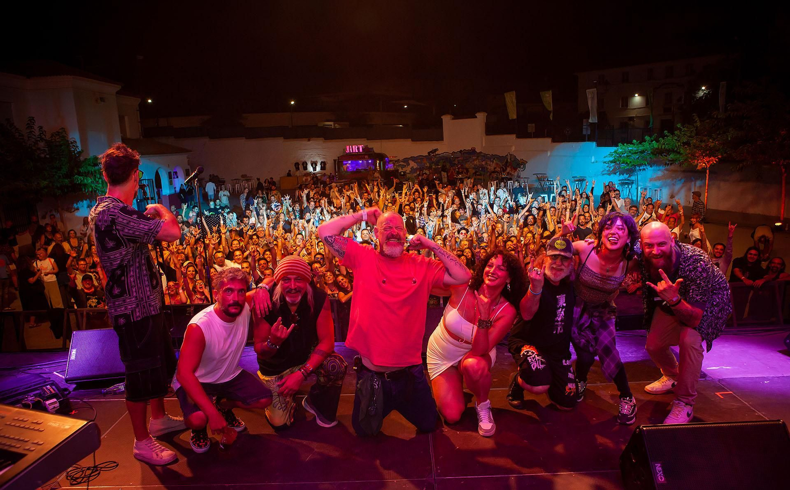 Pozo Alcón vibró con los conciertos del Imagina Funk