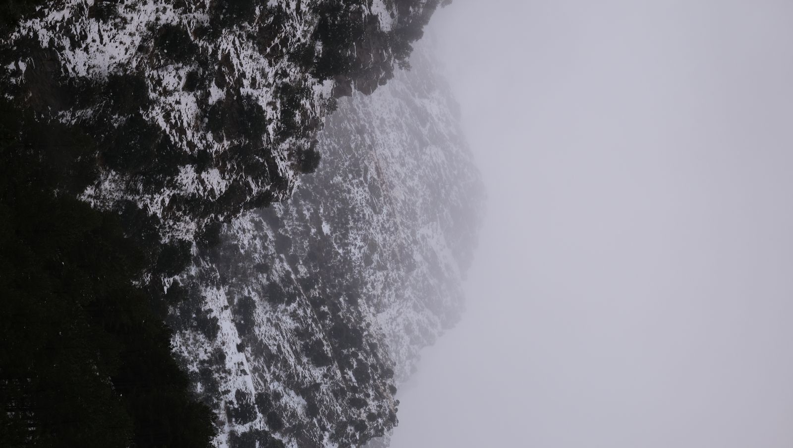 Fotogalería nevada en la Provincia de Almería