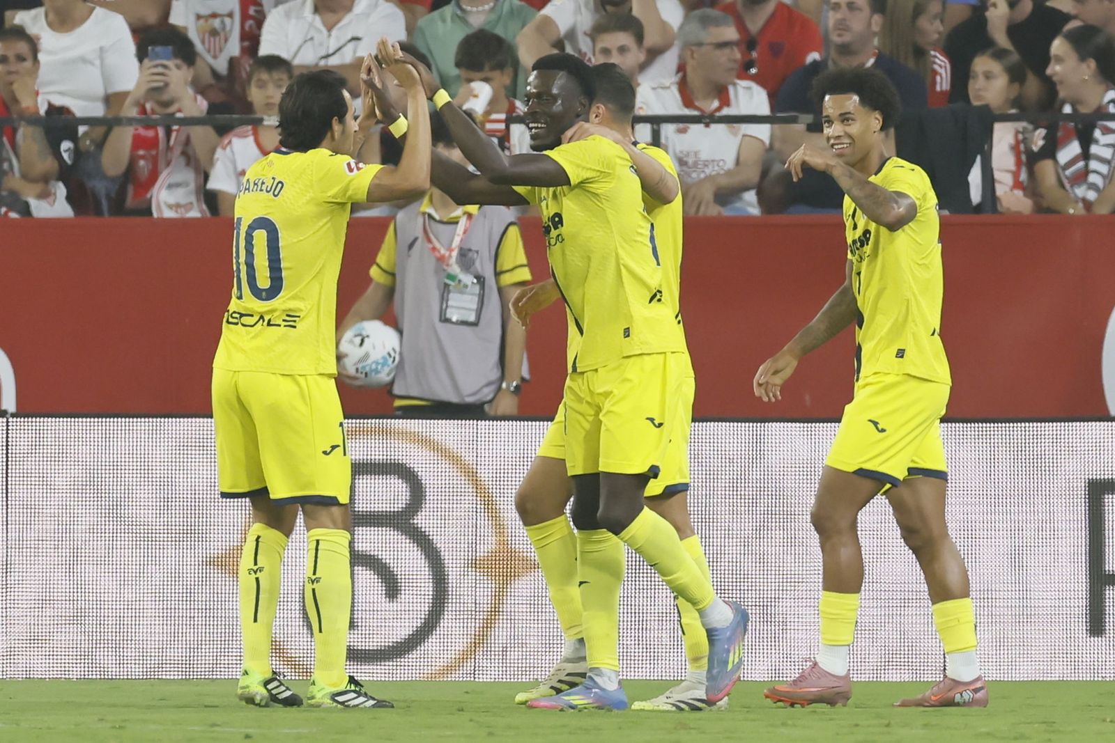 Las fotos del Sevilla-Villarreal