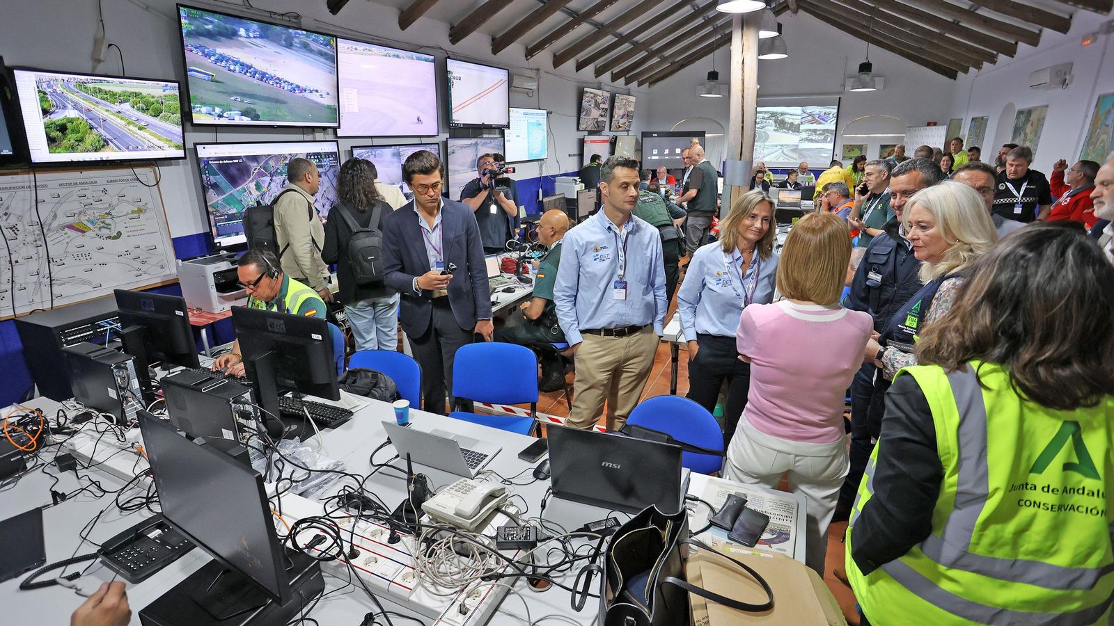 Imágenes de la visita al CECOR en el Circuito de Jerez - Ángel Nieto