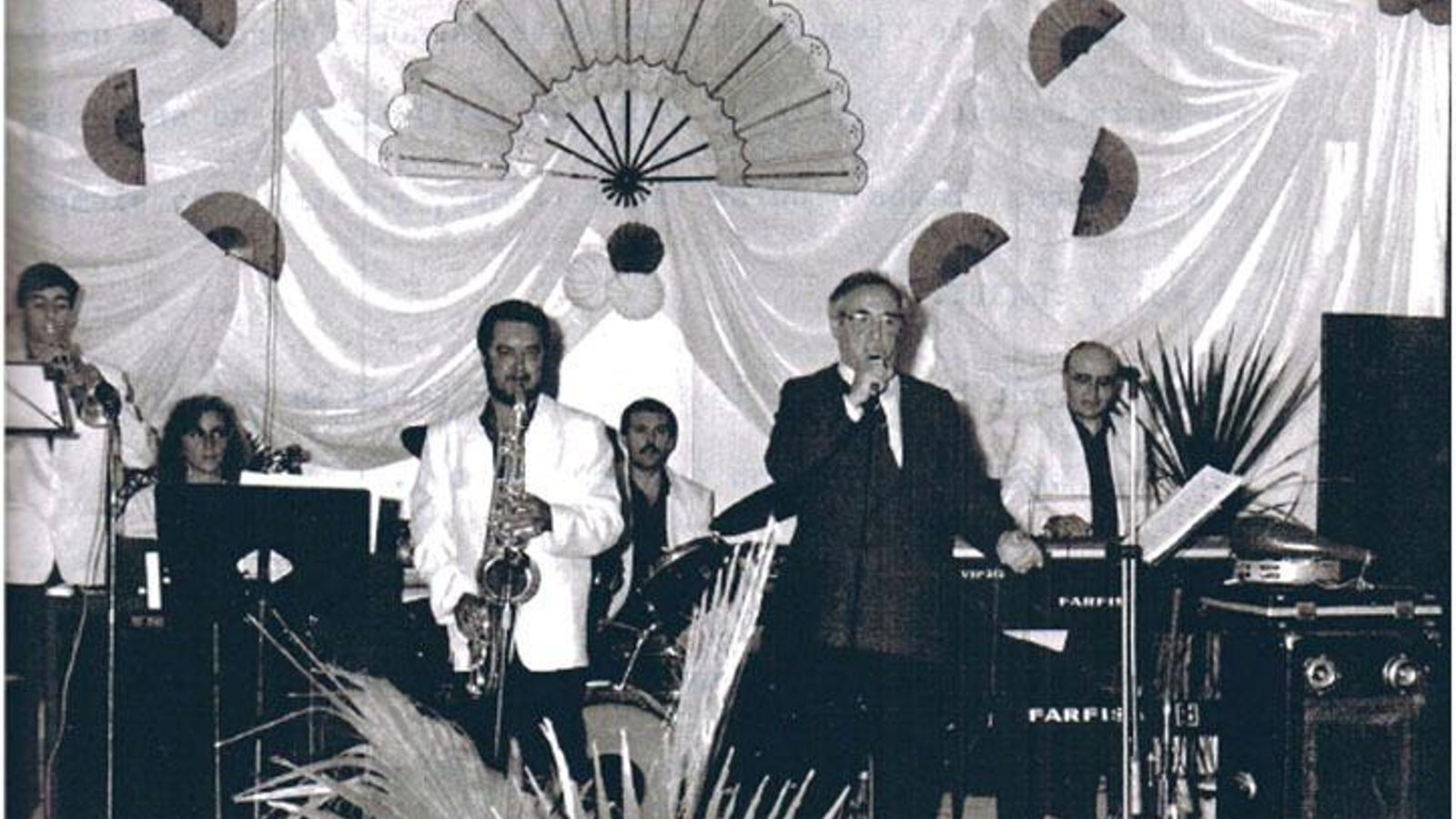 Agustín Pol, con la orquesta 'Ayer y hoy'.