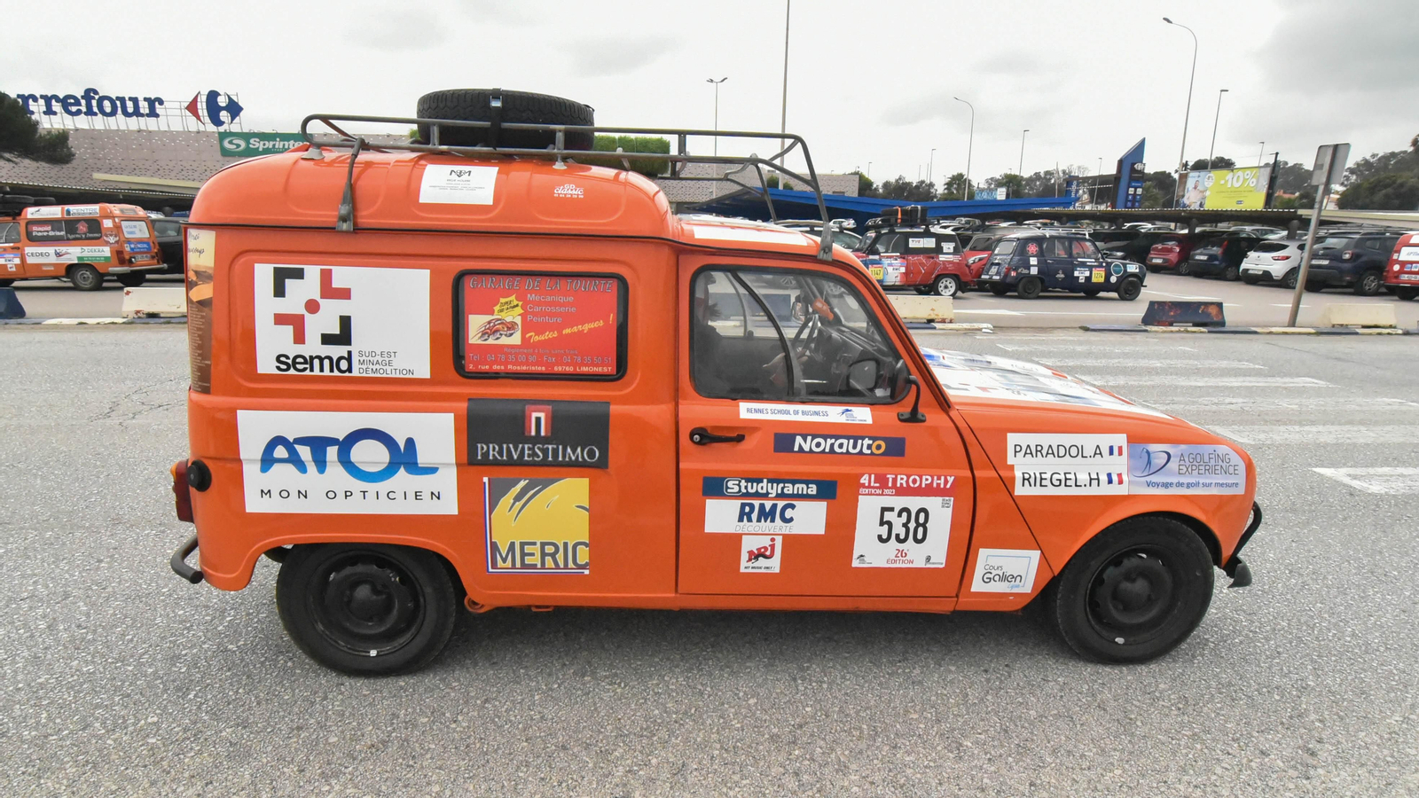 4L Trophy a su paso por el Campo de Gibraltar