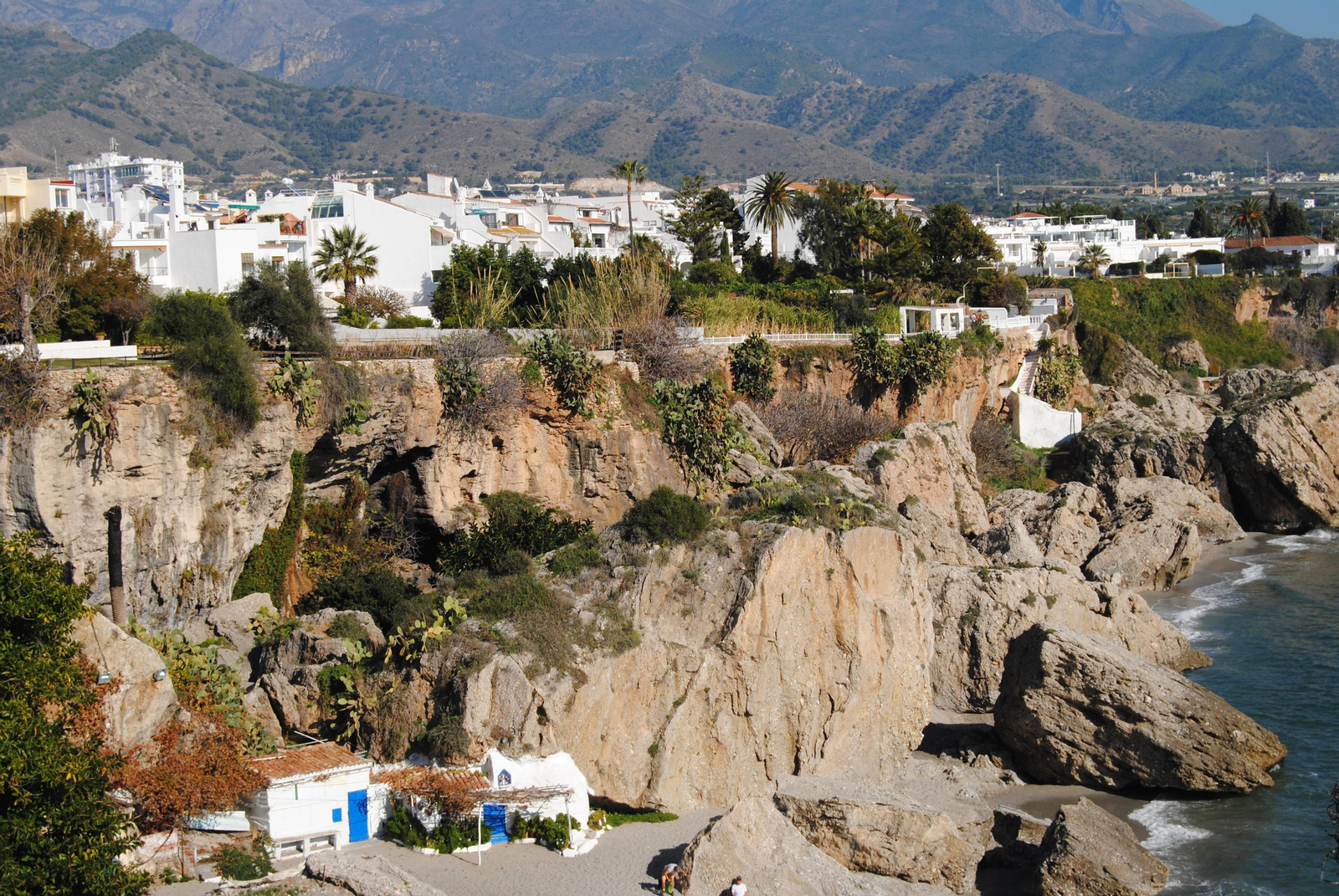 Paseo de los Carabineros de Nerja.