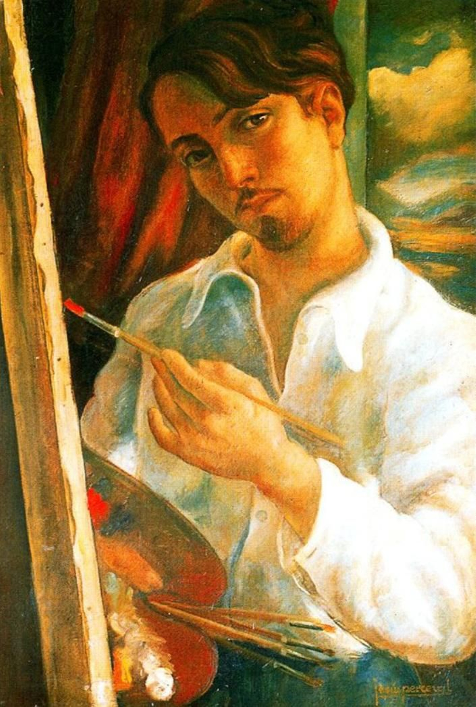 Autorretrato del pintor indaliano