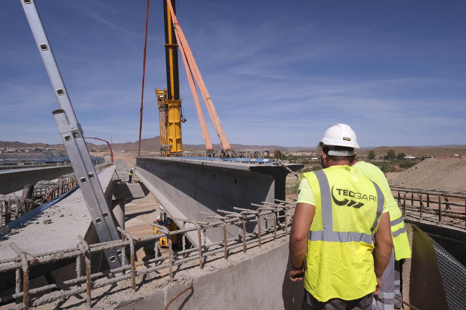 Fotogalería visita Consejera de Fomento a las obras de la Autovía del Almanzora