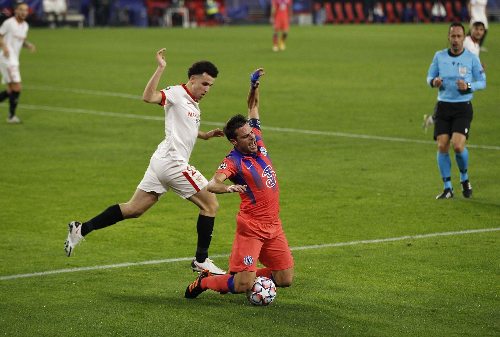 Las imágenes del Sevilla-Chelsea