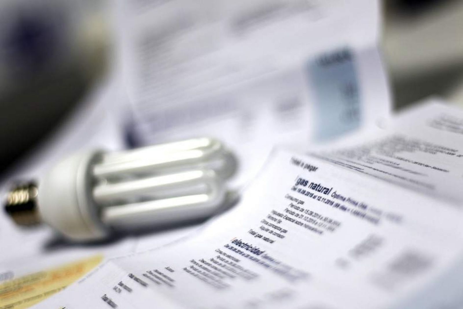 Una factura de la luz.