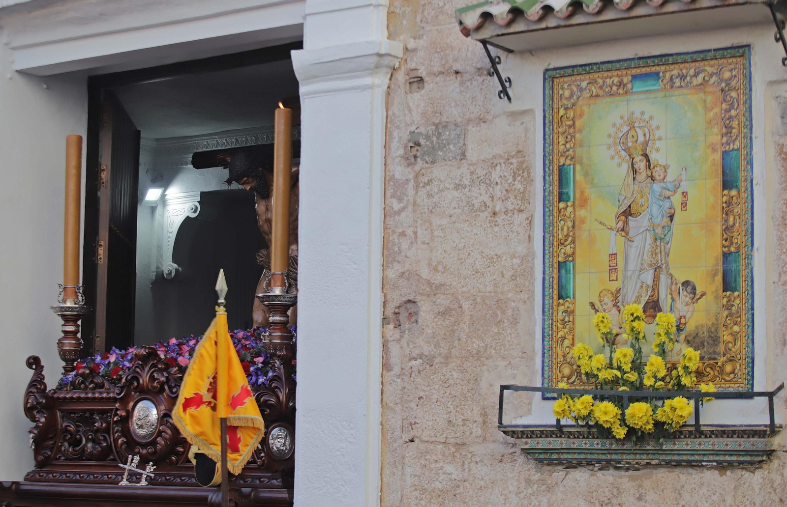 Fotos del Miércoles Santo en Algeciras: Ecce Homo y Buena Muerte