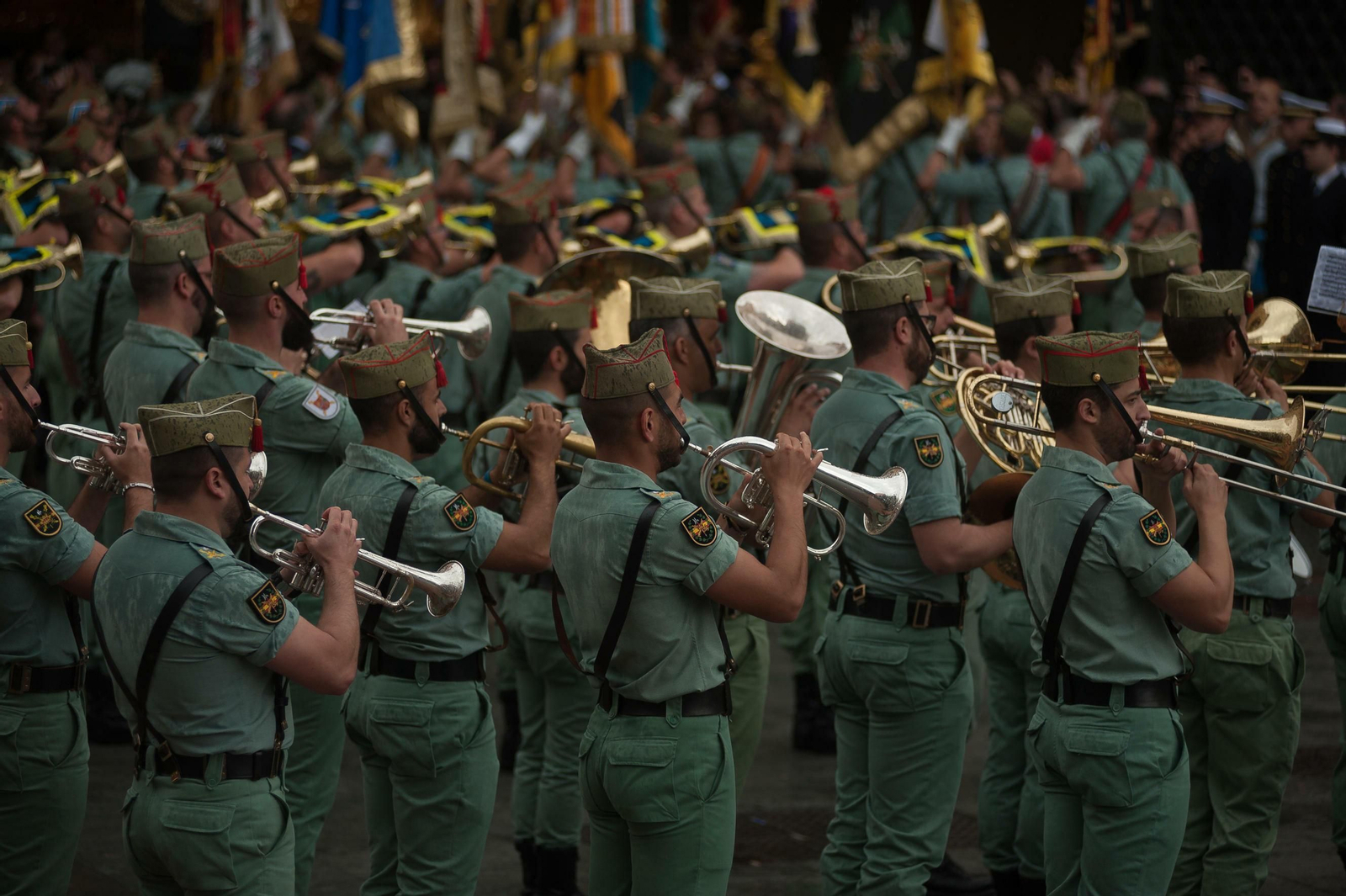 Las fotos del desembarco de la Legión en Málaga