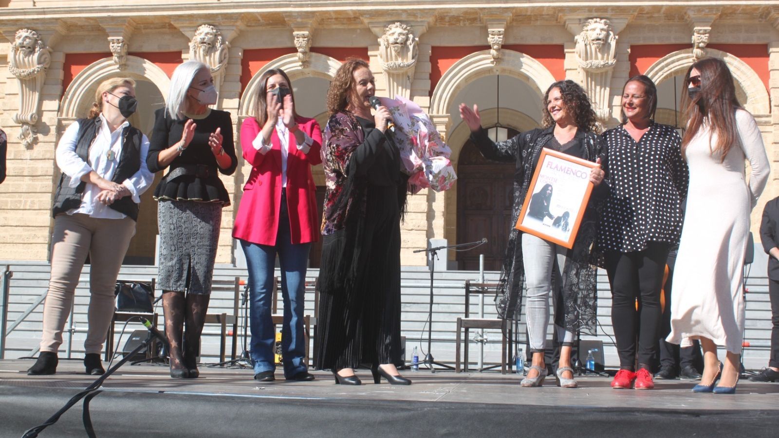 Homenaje a Carmen Peña.