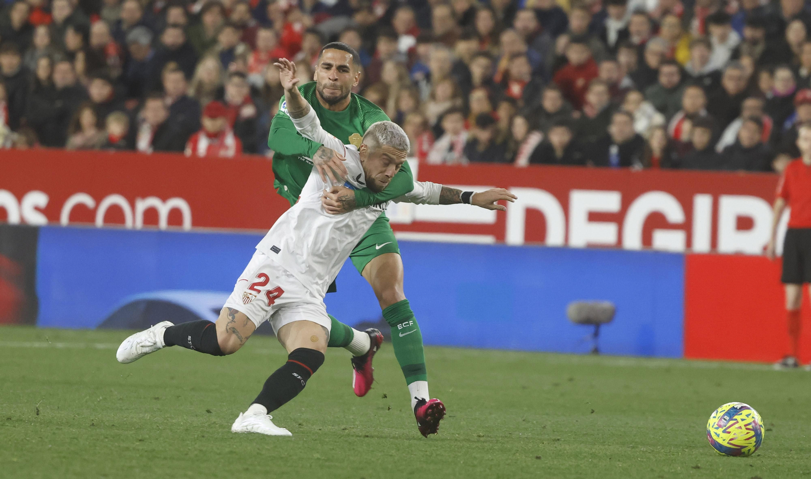 Las imágenes del Sevilla fc-Elche