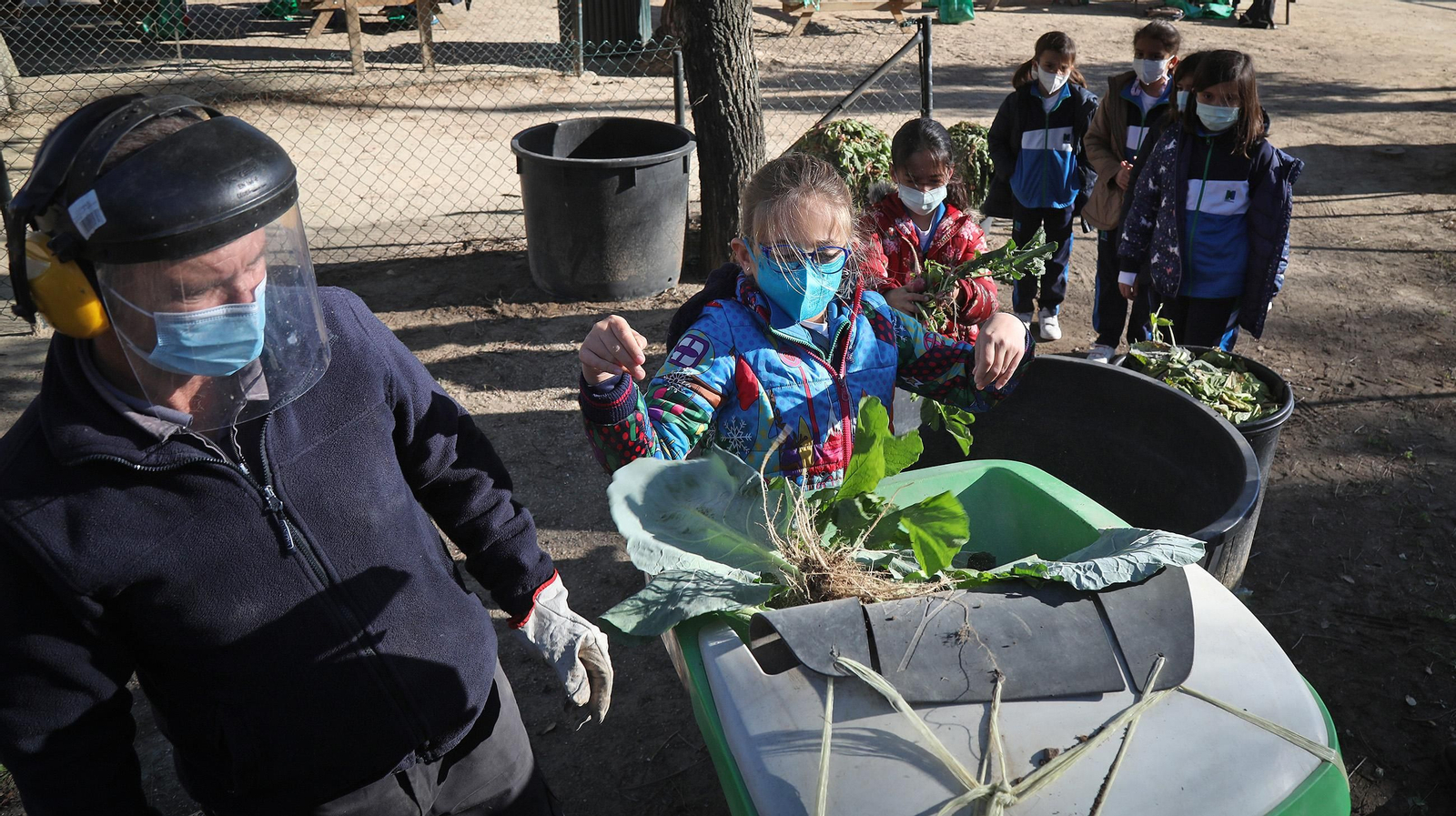 Huerto ecológico y educativo en Los Marianistas