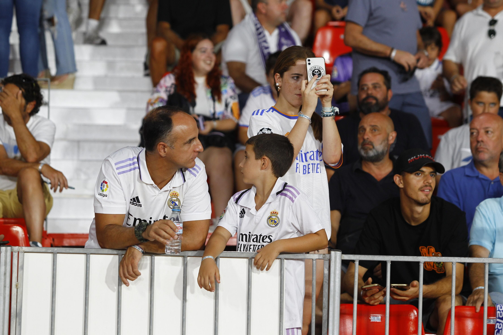 Imágenes del partido U.D. Almería-Real Madrid C.F. de la Liga Santander