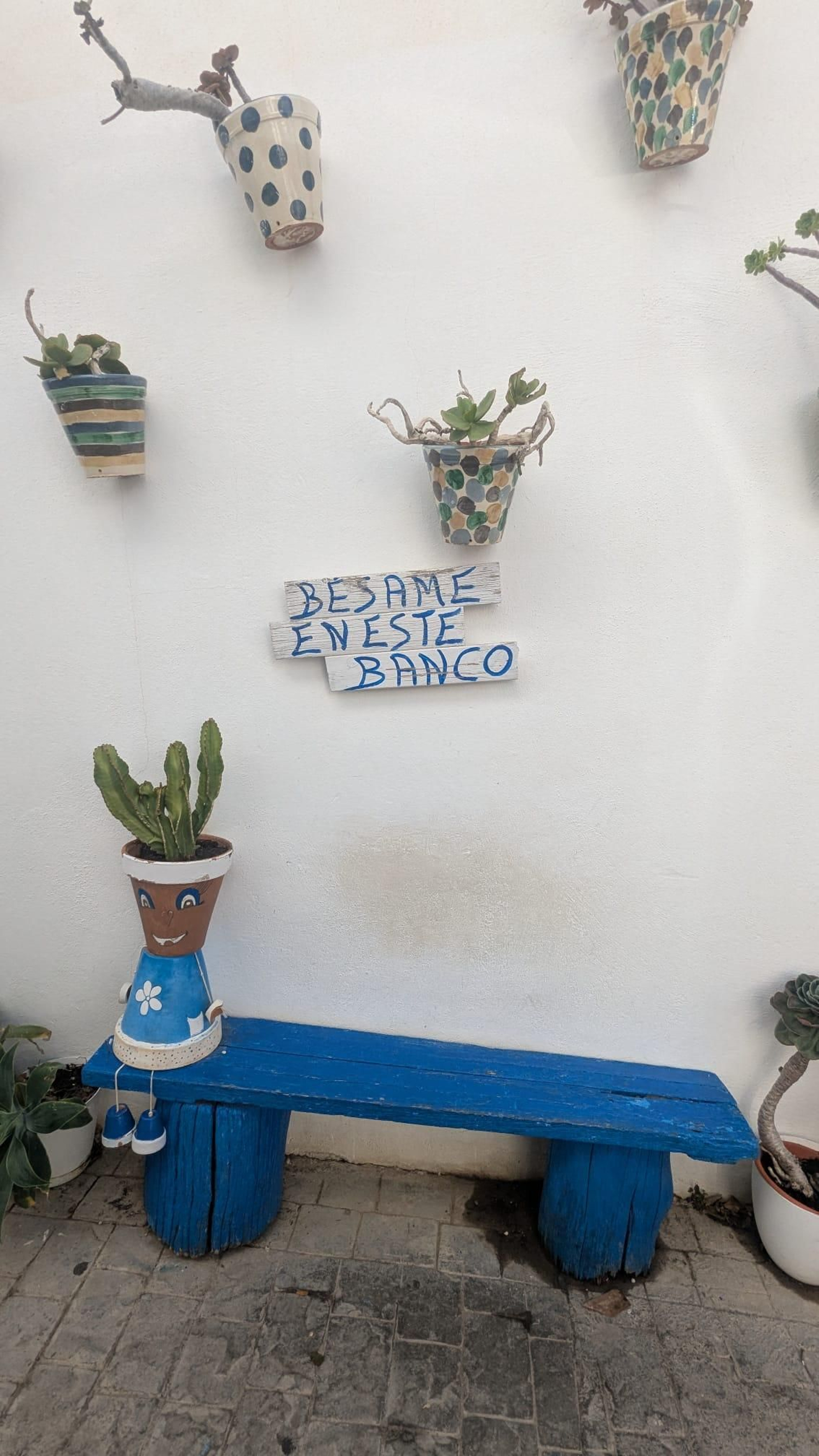 Un rincón en el que besarse.