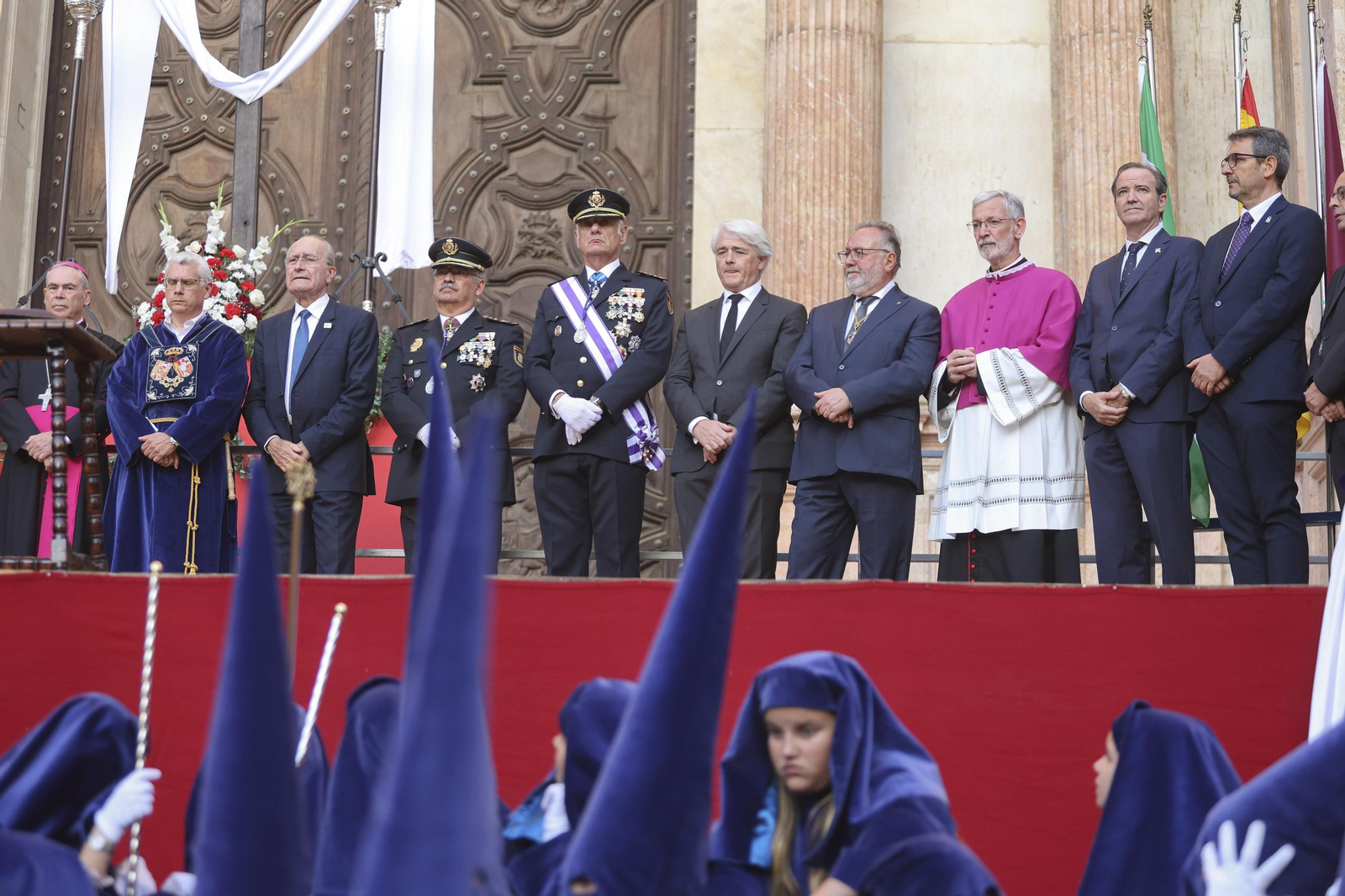 El Rico, en su procesión del Miércoles Santo en Málaga El Rico, en su procesión del Miércoles Santo en Málaga