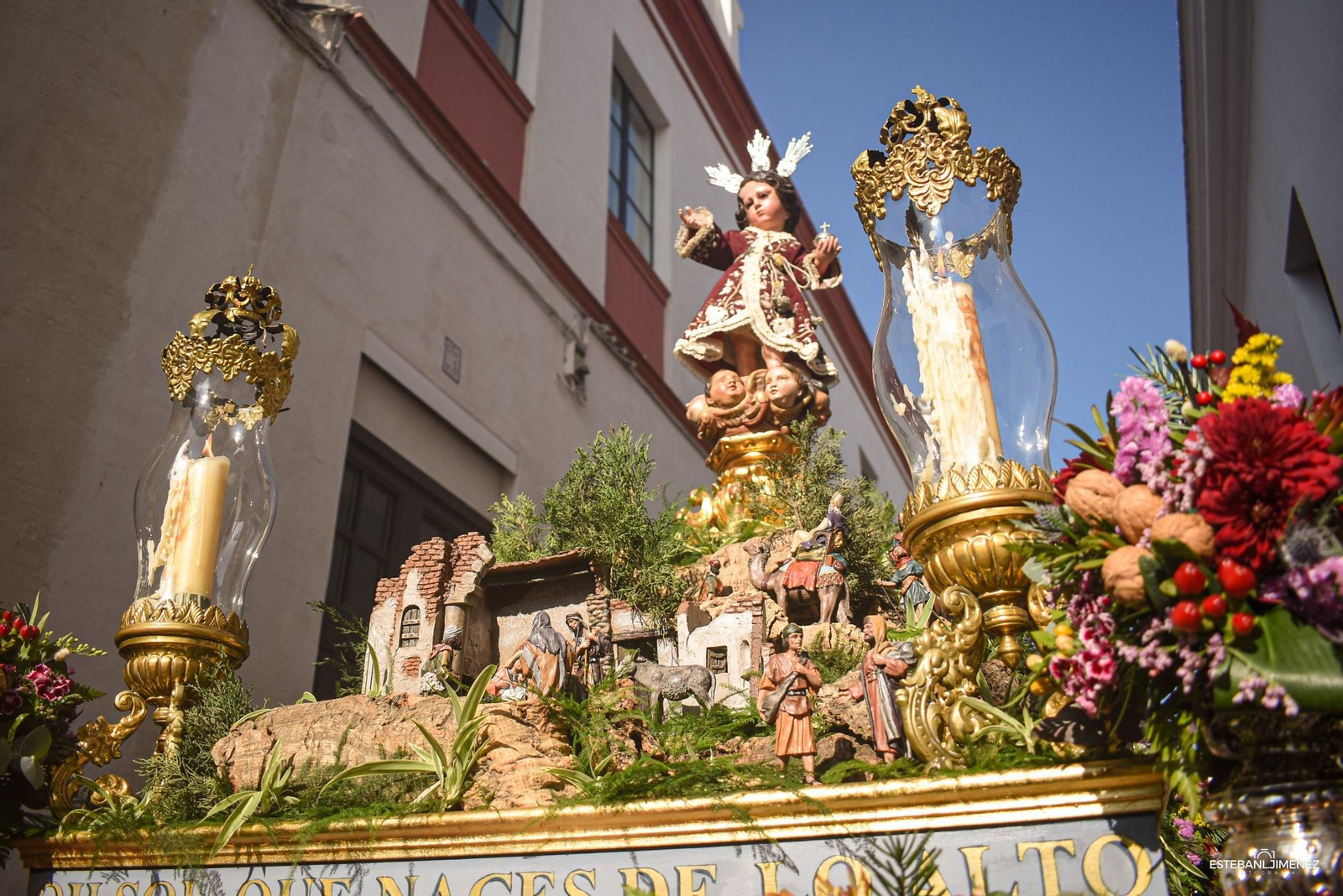 El Niño Jesús de los Humeros procesiona este sábado por el barrio