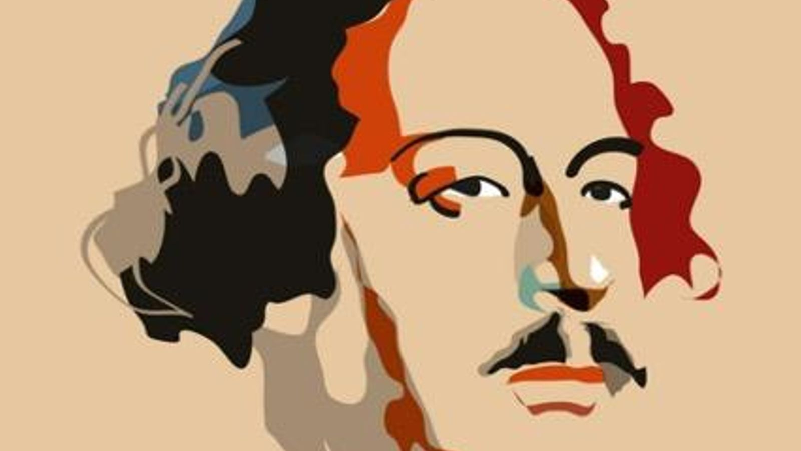 Retrato de Eugenio Noel. Dibujo de Alejandro Pacheco.