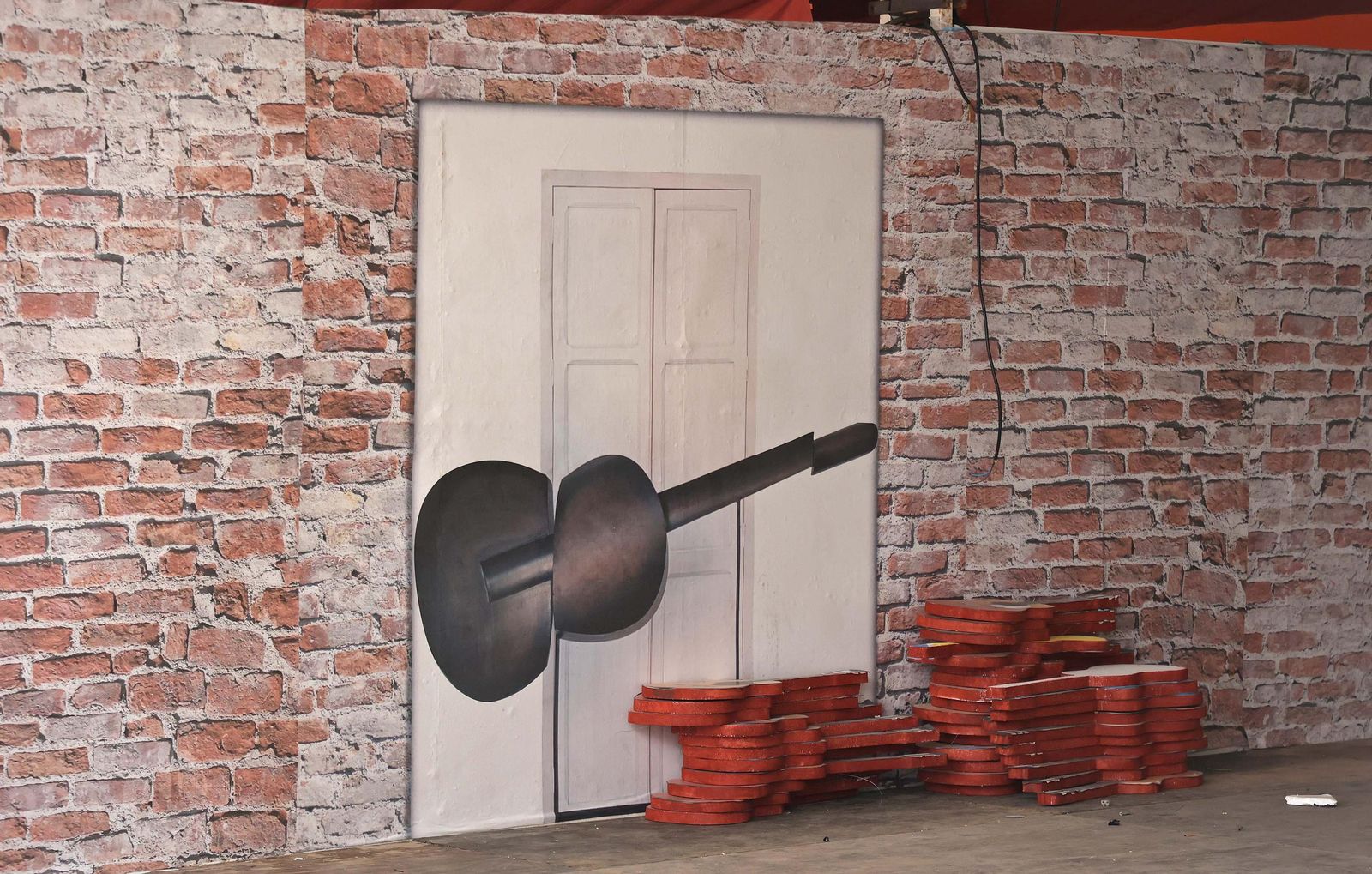 Fotos del montaje de la Feria Real de Algeciras 2025