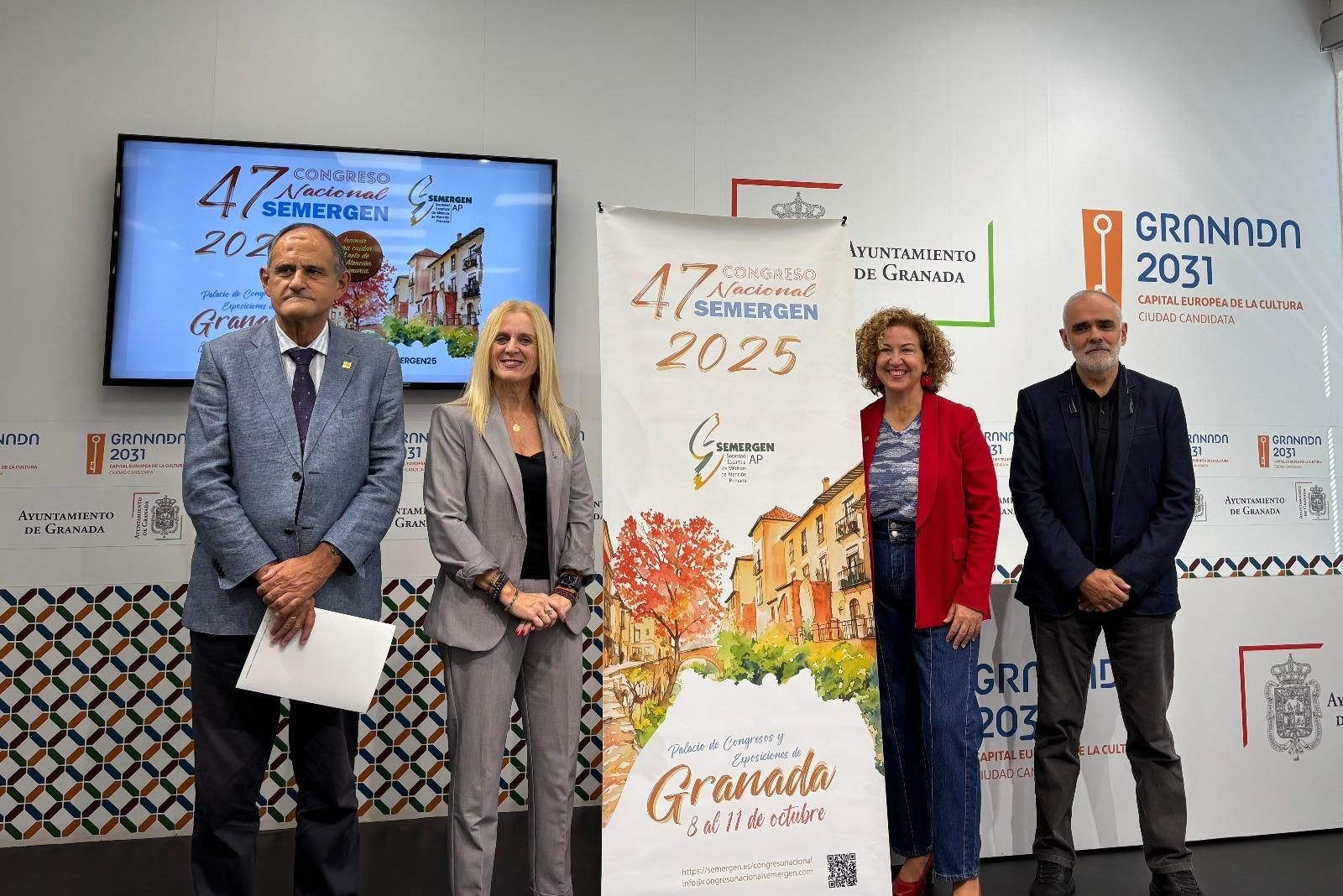 Imagen de la presentación del XLVII Congreso Semergen en Granada