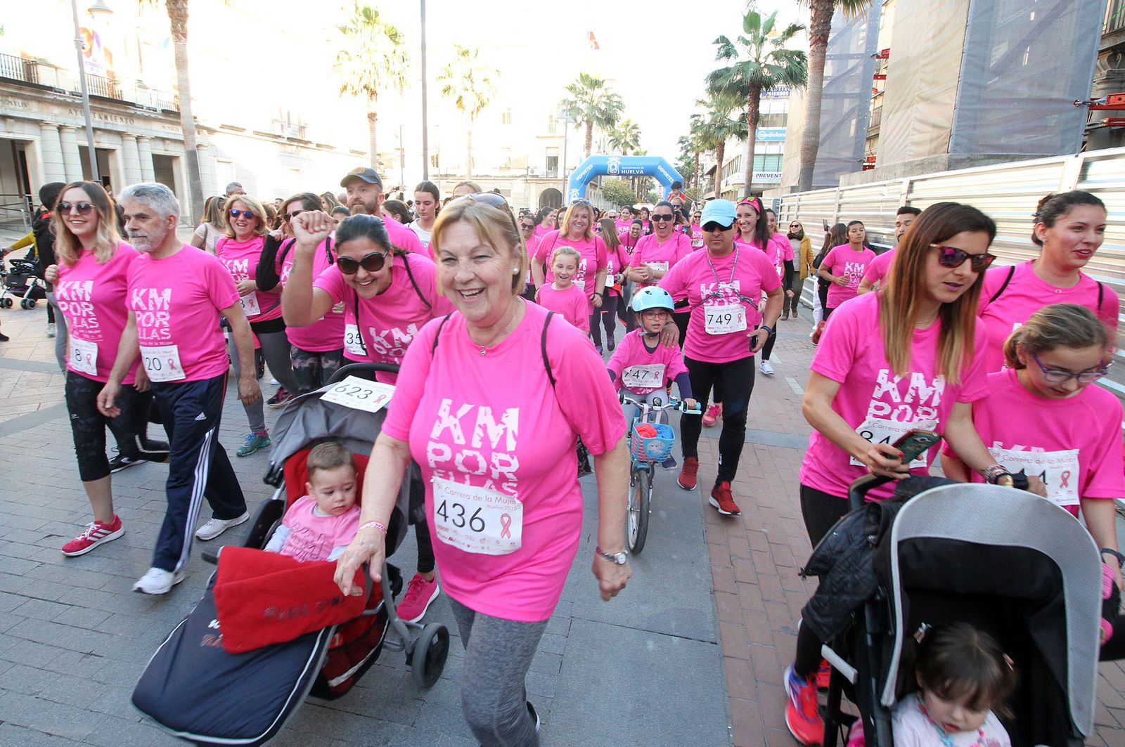 "Kms por Ellas", la carrera de La Mujer en imágenes