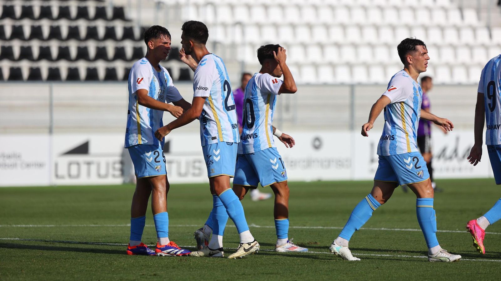 El Málaga CF - Córdoba, en fotos