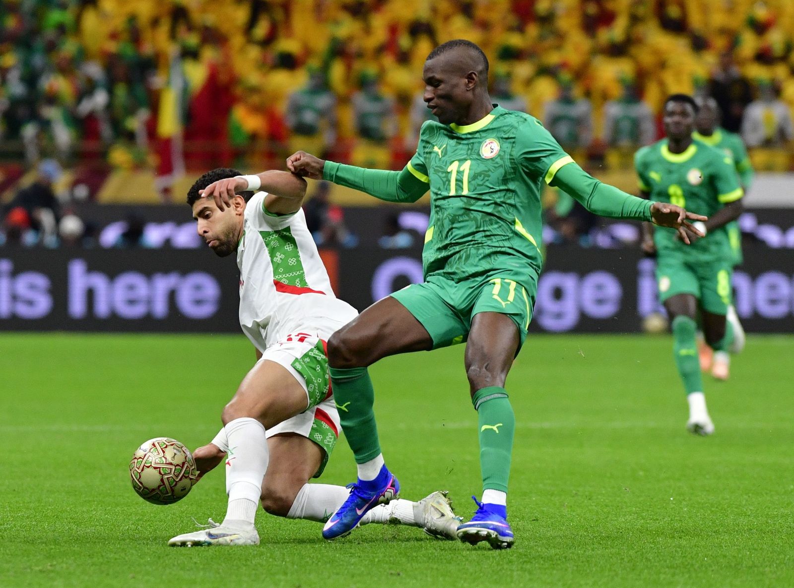 Las fotos de la final entre Marruecos y Senegal en la Copa África