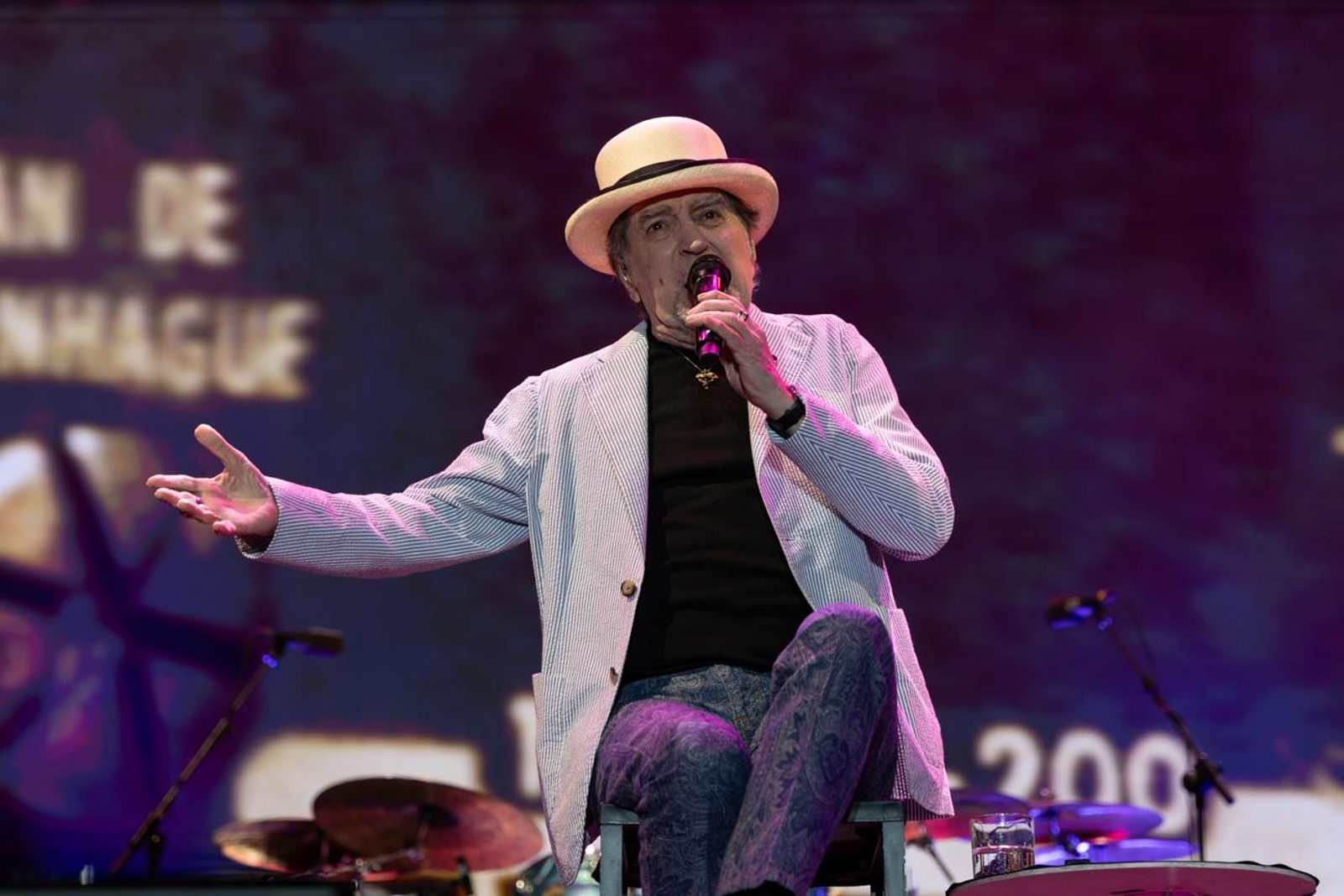 Concierto de Joaquín Sabina en su gira de despedida "Hola y Adiós"