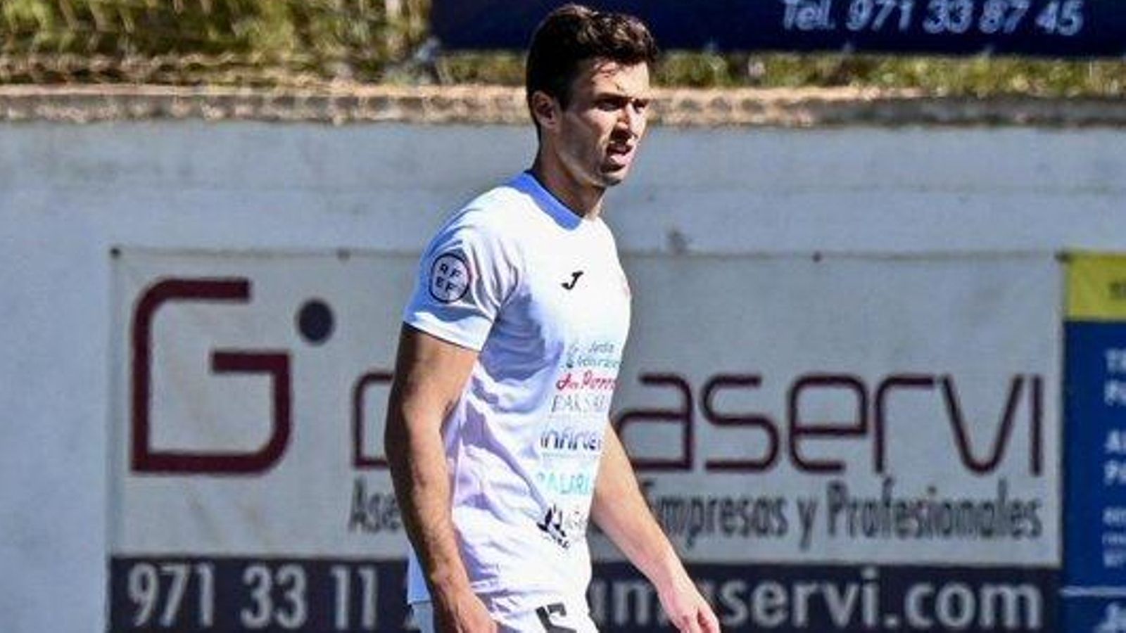 sergio Chica, con la Peña Deportiva