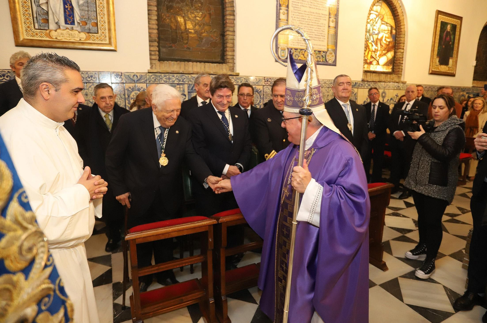 Imágenes de la rememoración del Voto Colombino en el santuario de La Cinta
