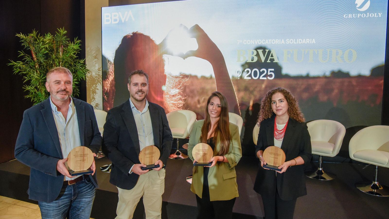 Los galardonados con proyectos en Andalucía