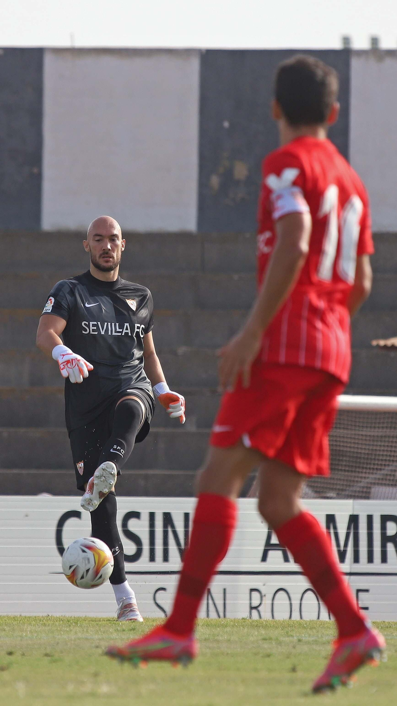 Las mejores fotos del Sevilla - Las Palmas en La Línea