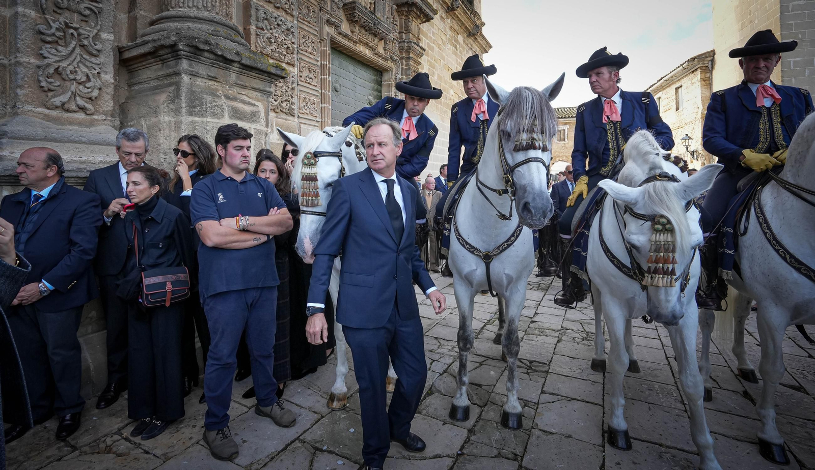 Imágenes del funeral de Álvaro Domecq en la catedral de Jerez