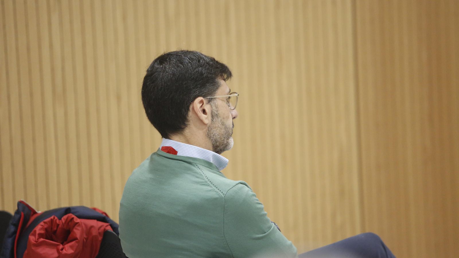 Jesús León, durante la tercera vista del juicio del concurso de acreedores del CCF. Jesús León, durante la tercera vista del juicio del concurso de acreedores del CCF.
