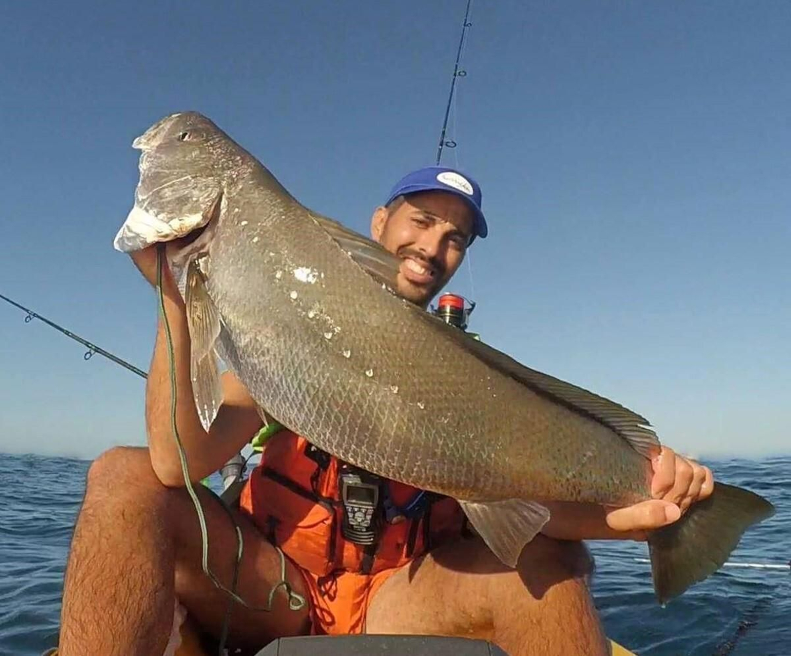 Pesca deportiva en káyak en Huelva