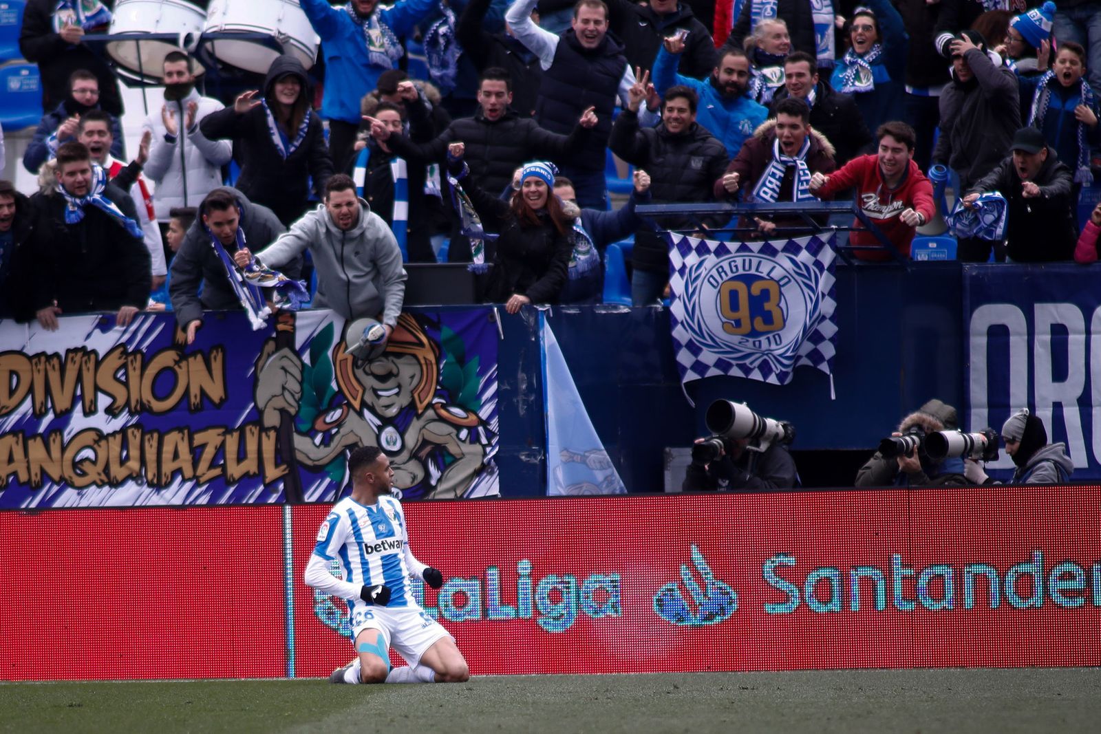 El Leganés-Betis en imágenes