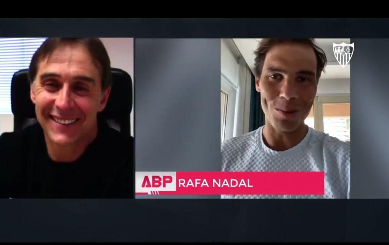 Nadal desea suerte a Lopetegui: "Me hacéis disfrutar mucho"