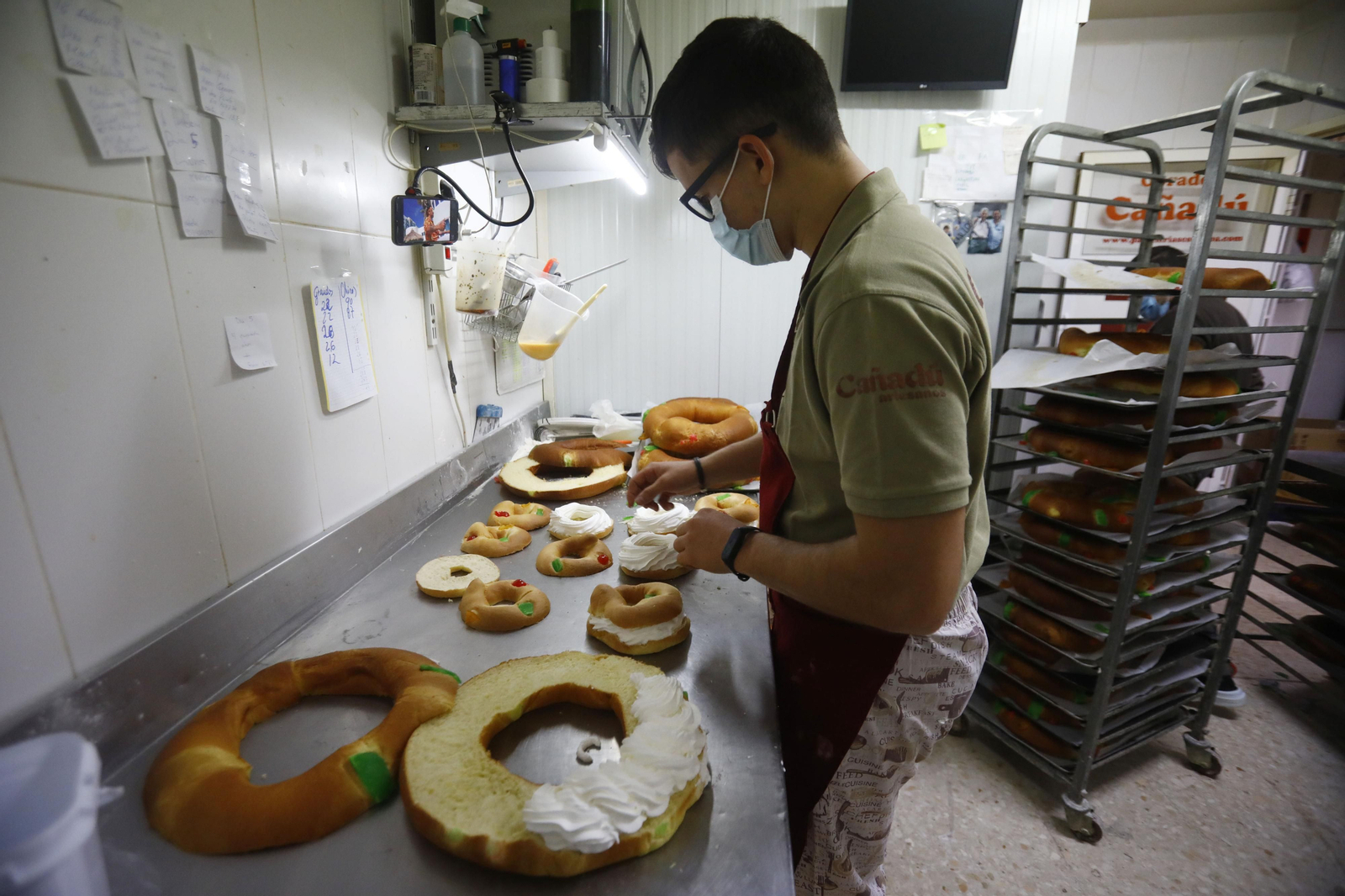 Los roscones de Reyes que triunfan en Córdoba, en fotografías