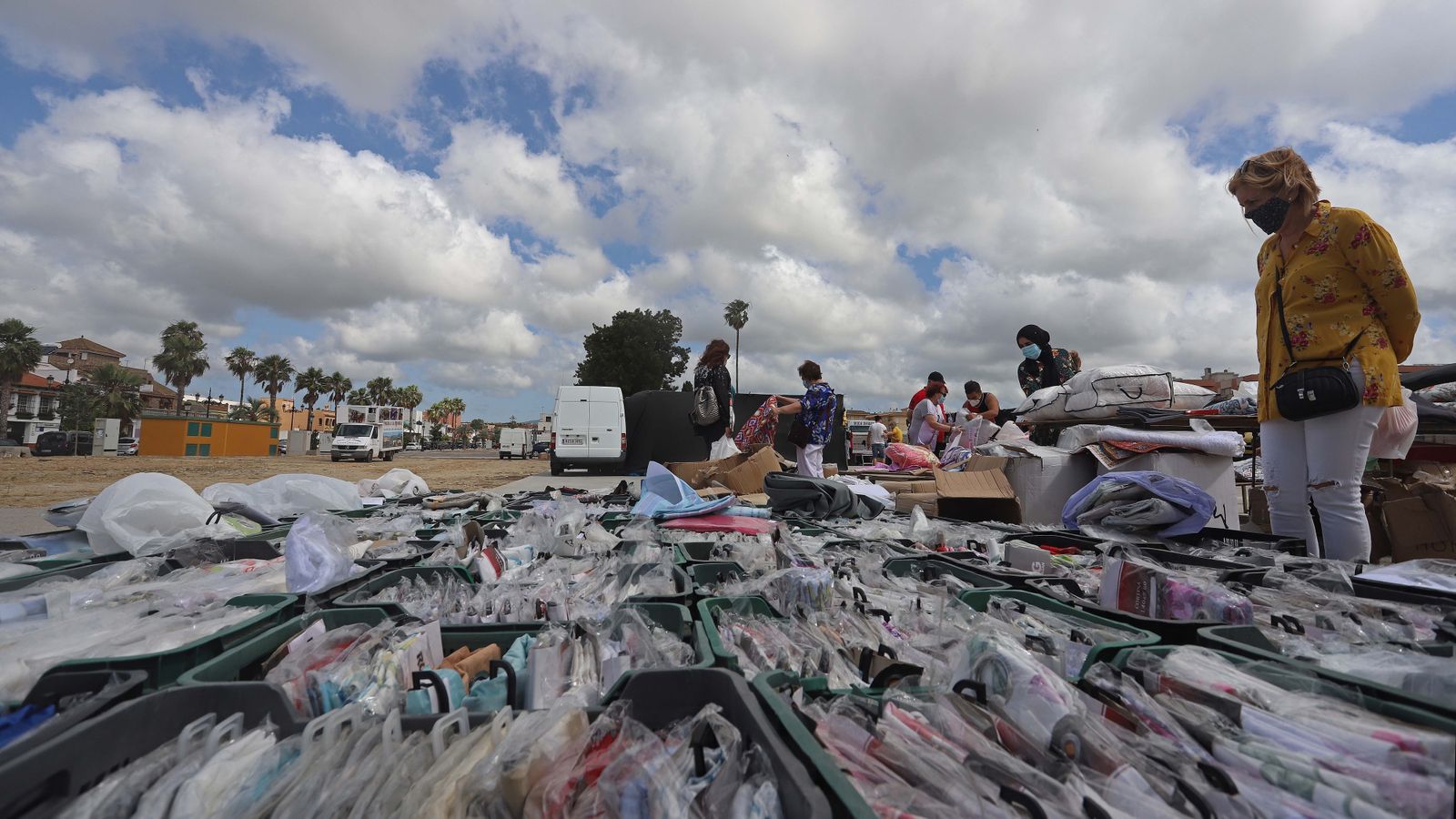 Reapertura del mercadillo de Los Barrios