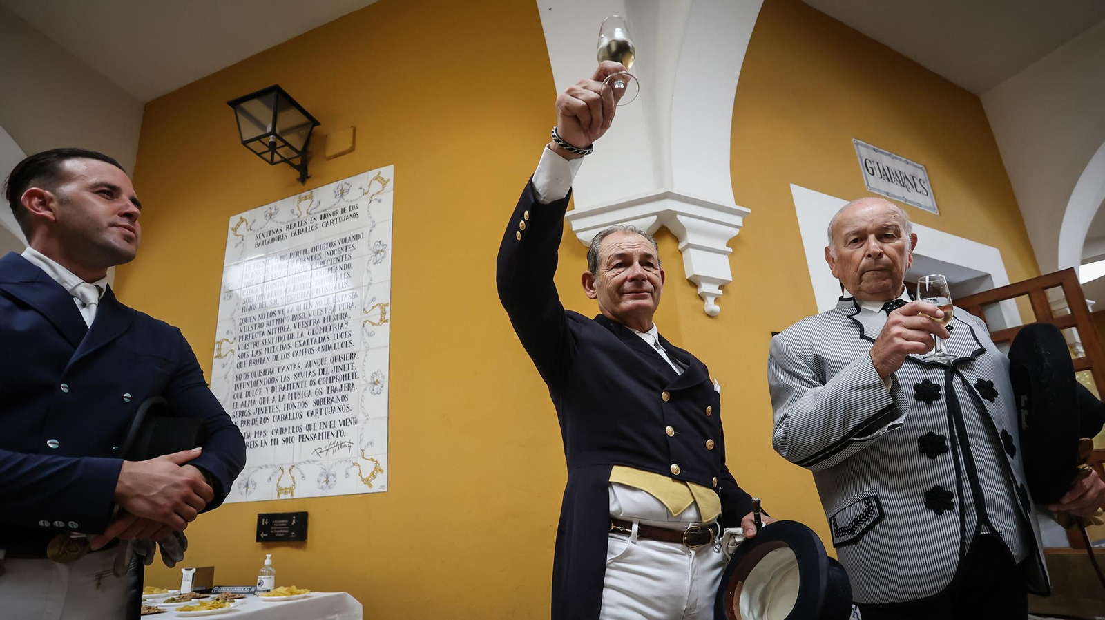 Emocionante despedida a Rafael Soto en la Real Escuela