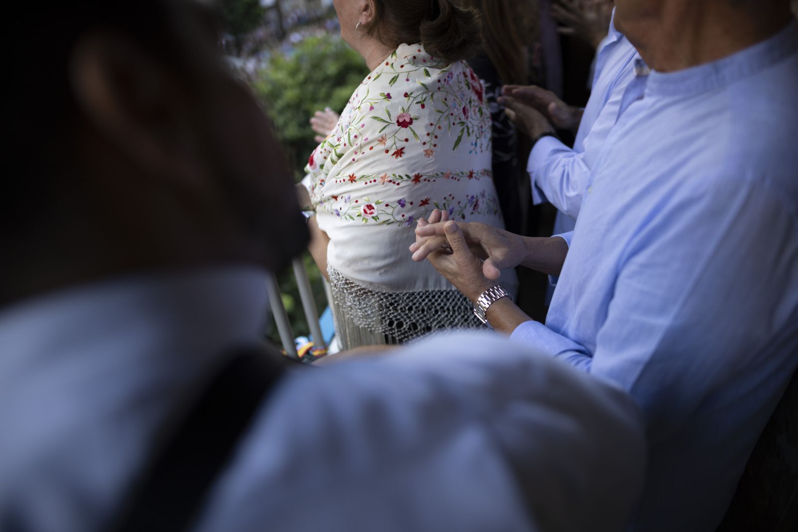 Imágenes de la salida de la Virgen de la Cinta desde la Catedral hacia el Santuario