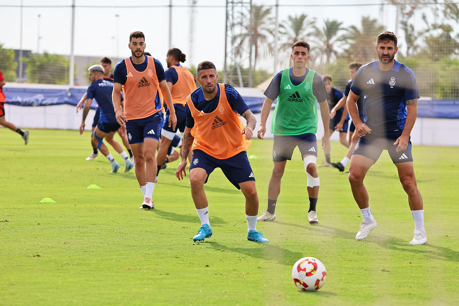 Entrenamiento del Recreativo de Huelva